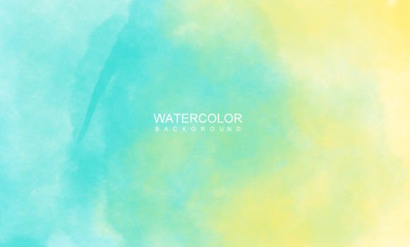 Blue Yellow Watercolor Background for Brand Backgrounds