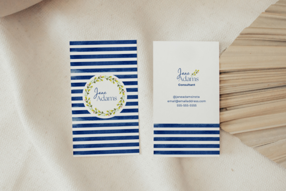 Canva Business Card Template for Content Publishers: A Visual Branding Boost