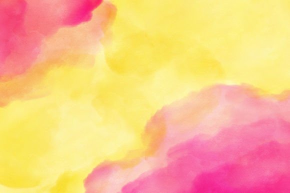 Hot Colors Mixed Watercolor Background for Crafters
