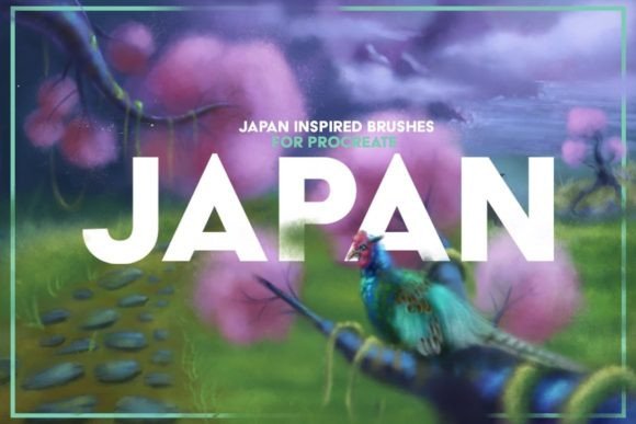 Japan Procreate Brushes for Authentic Local Branding