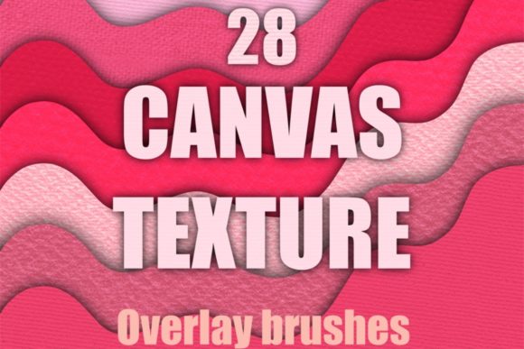 Procreate Paper Canvas Overlay Brushes for Brand Visuals