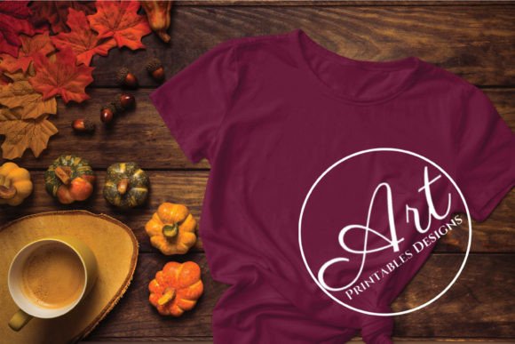 Thanksgiving Pumpkin T-shirt Mock Up 18 for Real-World Design Projects
