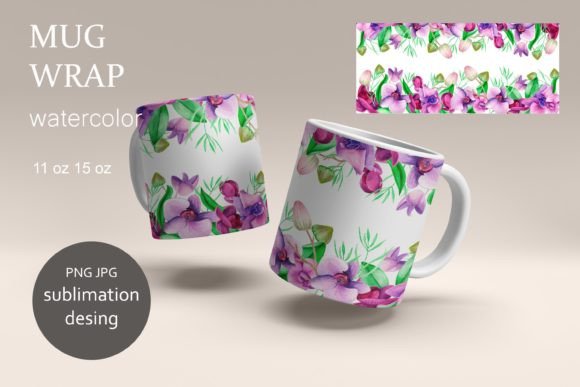 Tropical Orchid Mug Wraps: A Designer’s Real-World Embroidery Review