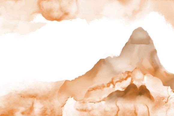 Watercolor Terracotta Hill: Brand Backgrounds Review