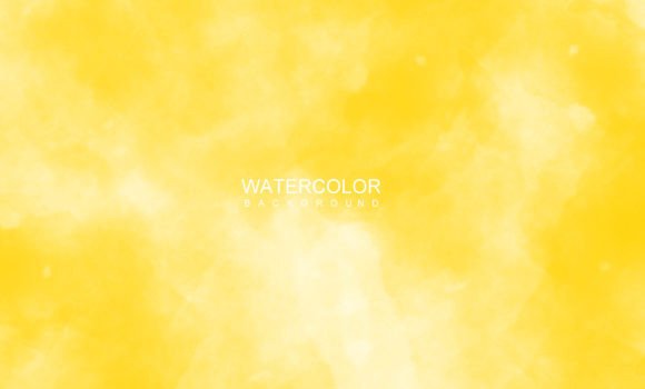 Yellow Watercolor Background for Creative Backgrounds